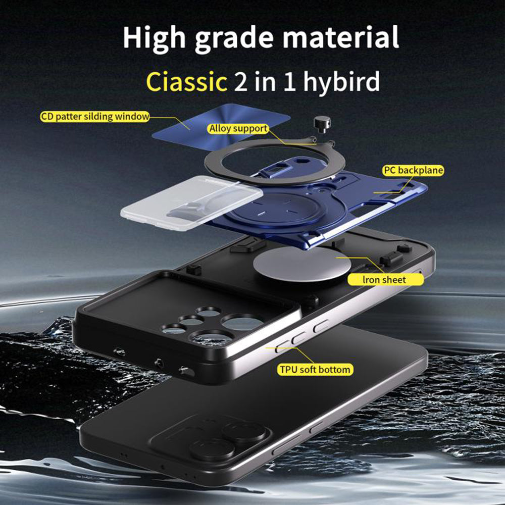 Pouzdro pro Oppo Reno14, Techsuit, CamGuard Pro, Modrá
