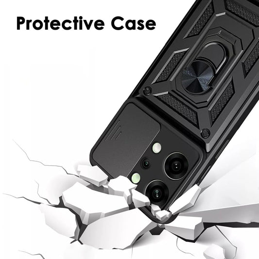 Pouzdro pro Oppo Reno14, Techsuit, CamShield, Černé