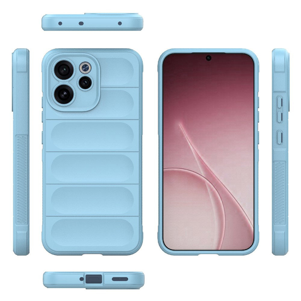 Pouzdro pro Oppo Reno15 FS / Reno15 F, Techsuit, Magic Shield, Modrá