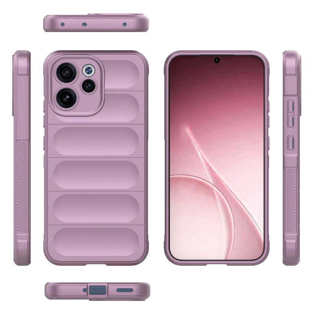 Pouzdro pro Oppo Reno15 FS / Reno15 F, Techsuit, Magic Shield, fialové
