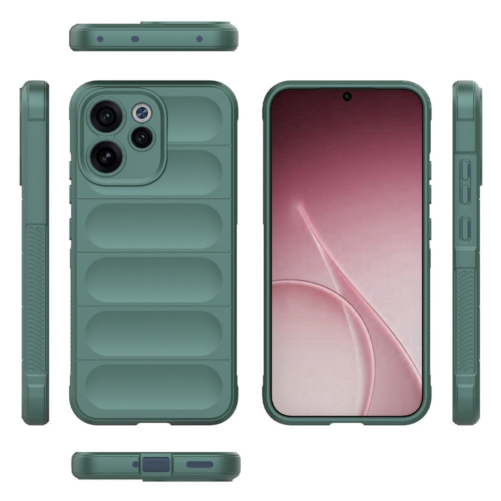 Pouzdro pro Oppo Reno15 FS / Reno15 F, Techsuit, Magic Shield, Zelené