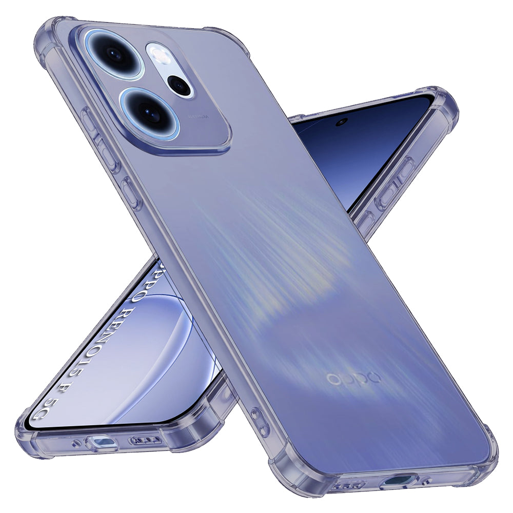 Pouzdro pro Oppo Reno15 FS / Reno15 F, Techsuit, nárazuvzdorné průhledné, kouřové