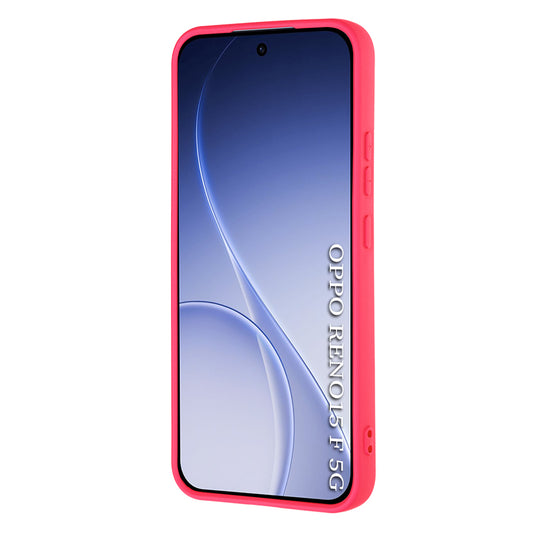 Pouzdro pro Oppo Reno15 FS / Reno15 F, Techsuit, SoftFlex, Tmavě růžové