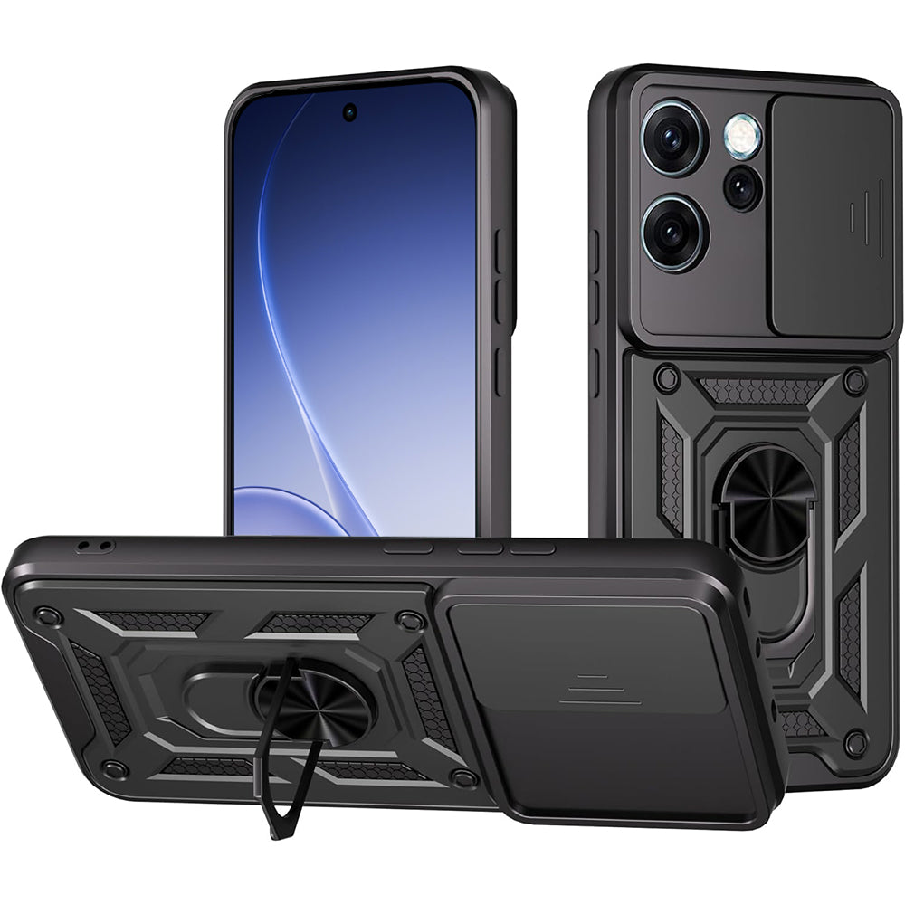Pouzdro pro Oppo Reno15 Pro, Techsuit, CamShield, Černá