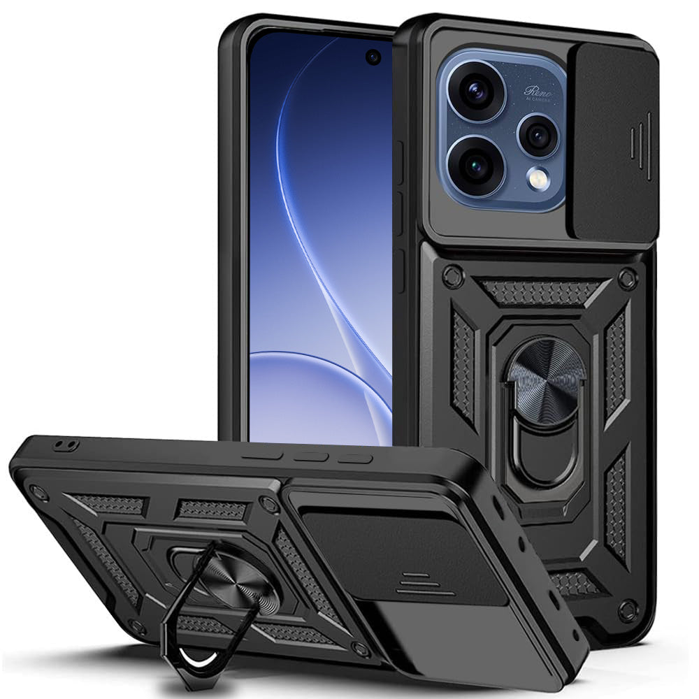 Pouzdro pro Oppo Reno15, Techsuit, CamShield, Černá