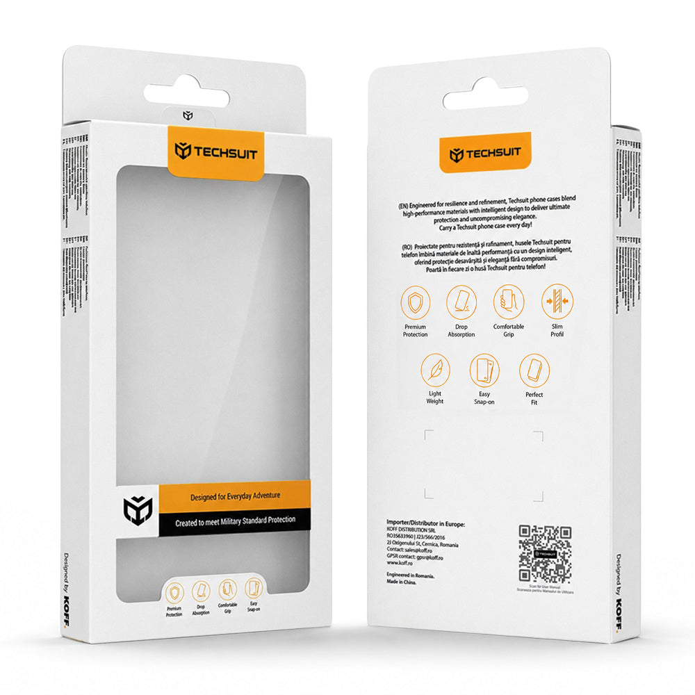 Pouzdro pro Oppo Reno16 F / Reno16 FS, Techsuit, CamGuard Pro, Černá