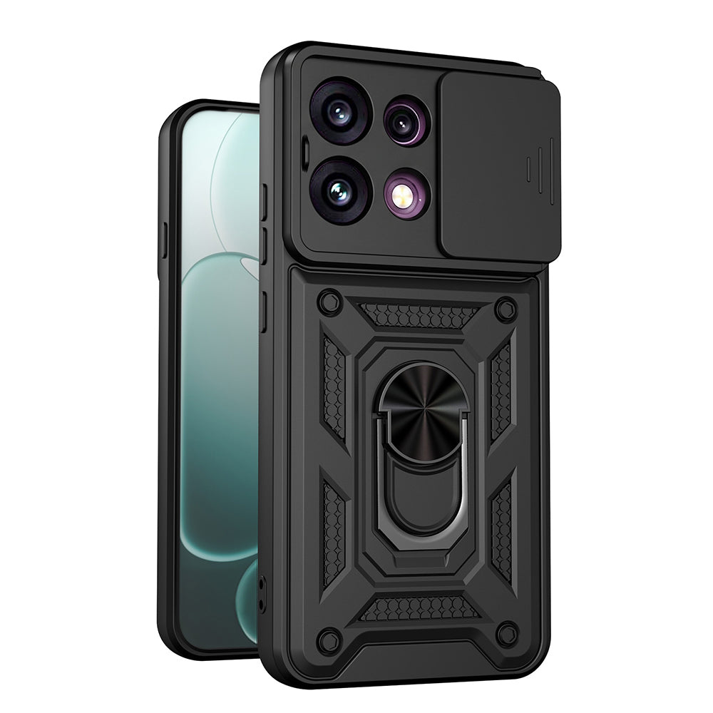 Pouzdro pro Oppo Reno16 F / Reno16 FS, Techsuit, CamShield, Černé