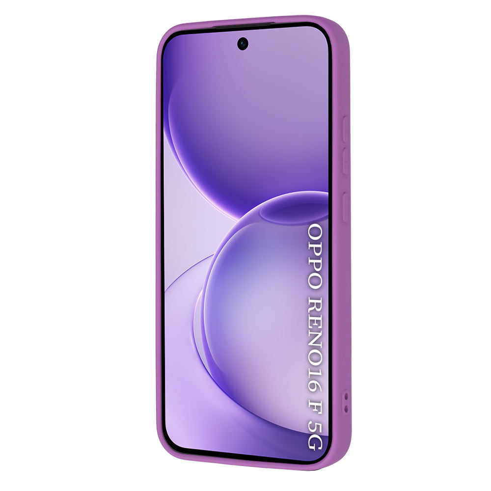 Pouzdro pro Oppo Reno16 F / Reno16 FS, Techsuit, SoftFlex, Fialové
