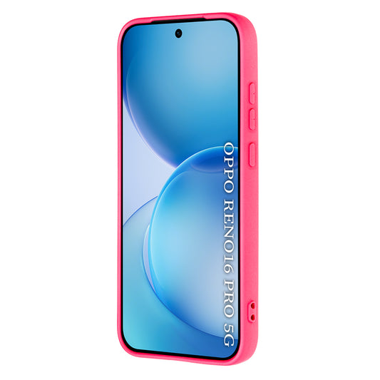 Pouzdro pro Oppo Reno16 Pro, Techsuit, SoftFlex, Tmavě růžové