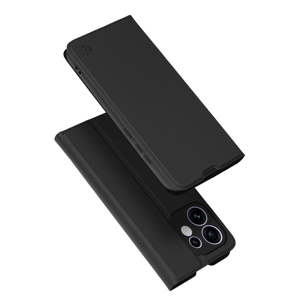 Pouzdro pro Oppo Reno16, Techsuit, Magskin Book, Černé