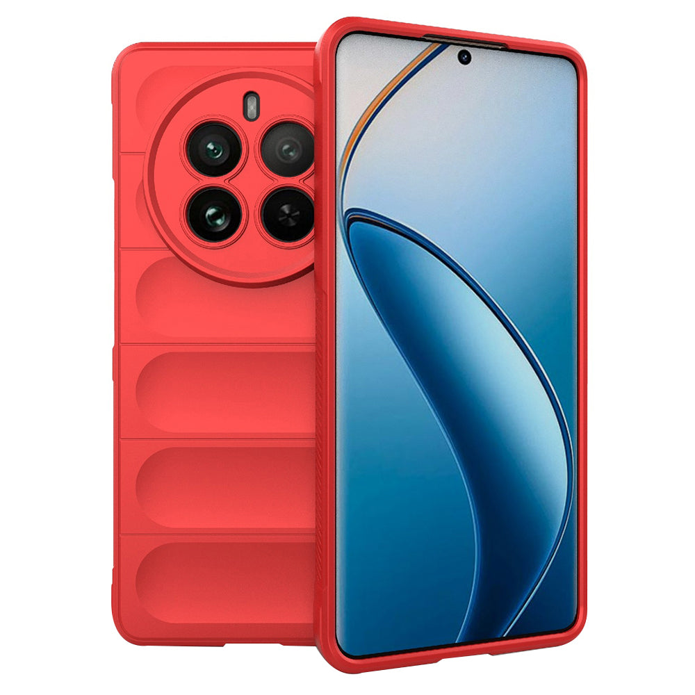Pouzdro pro Realme 12 Pro / 12 Pro+, Techsuit, Magic Shield, červené