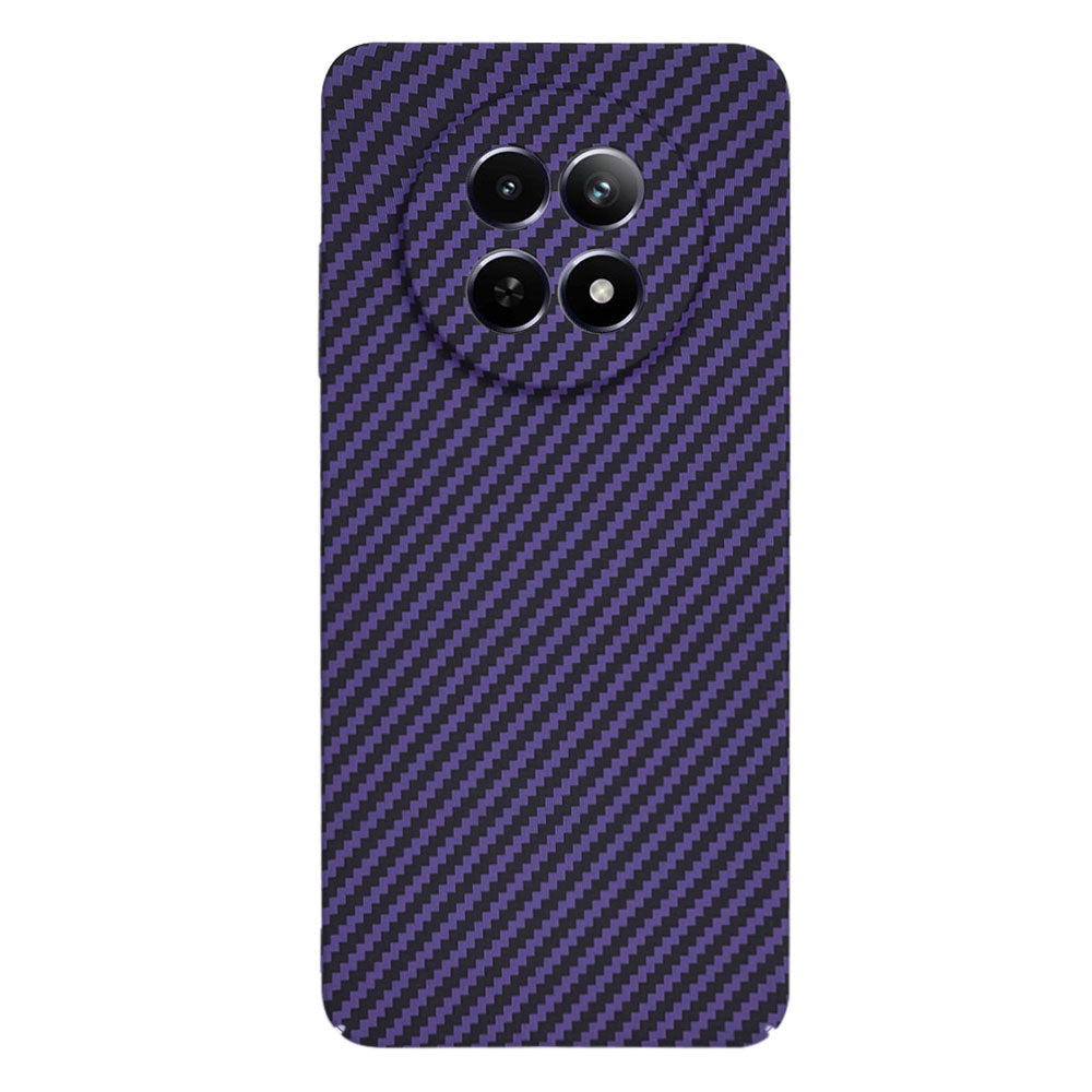 Pouzdro pro Realme 12x / 12, Techsuit, Carbonite FiberShell, fialové