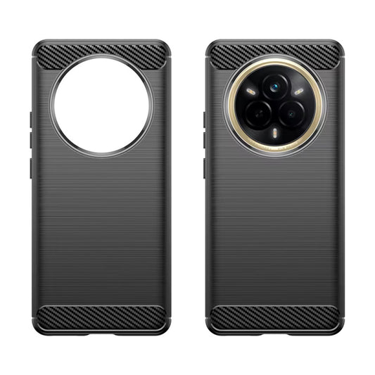 Pouzdro pro Realme 14 Pro, Techsuit, Carbon, Černé