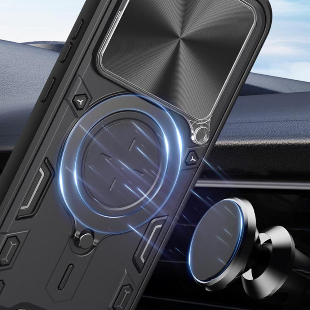 Pouzdro pro Realme 16 Pro+, Techsuit, CamGuard Pro, modré