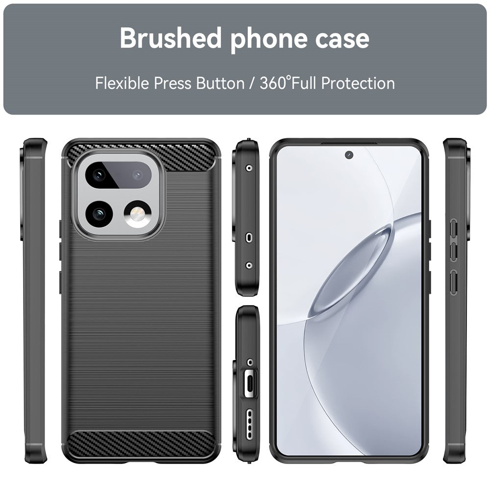 Pouzdro pro Realme 16 Pro+, Techsuit, Carbon, Černá