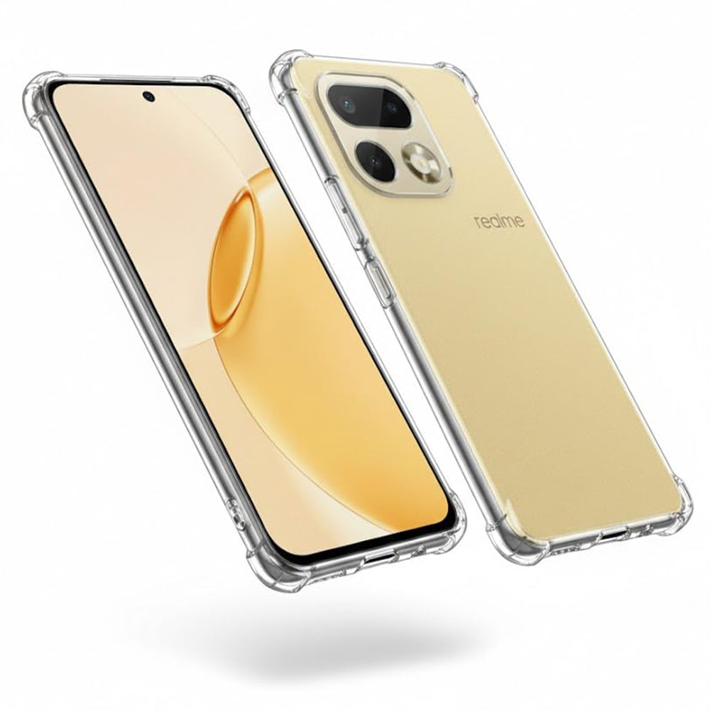Pouzdro pro Realme 16 Pro+, Techsuit, Shockproof Clear, Transparent