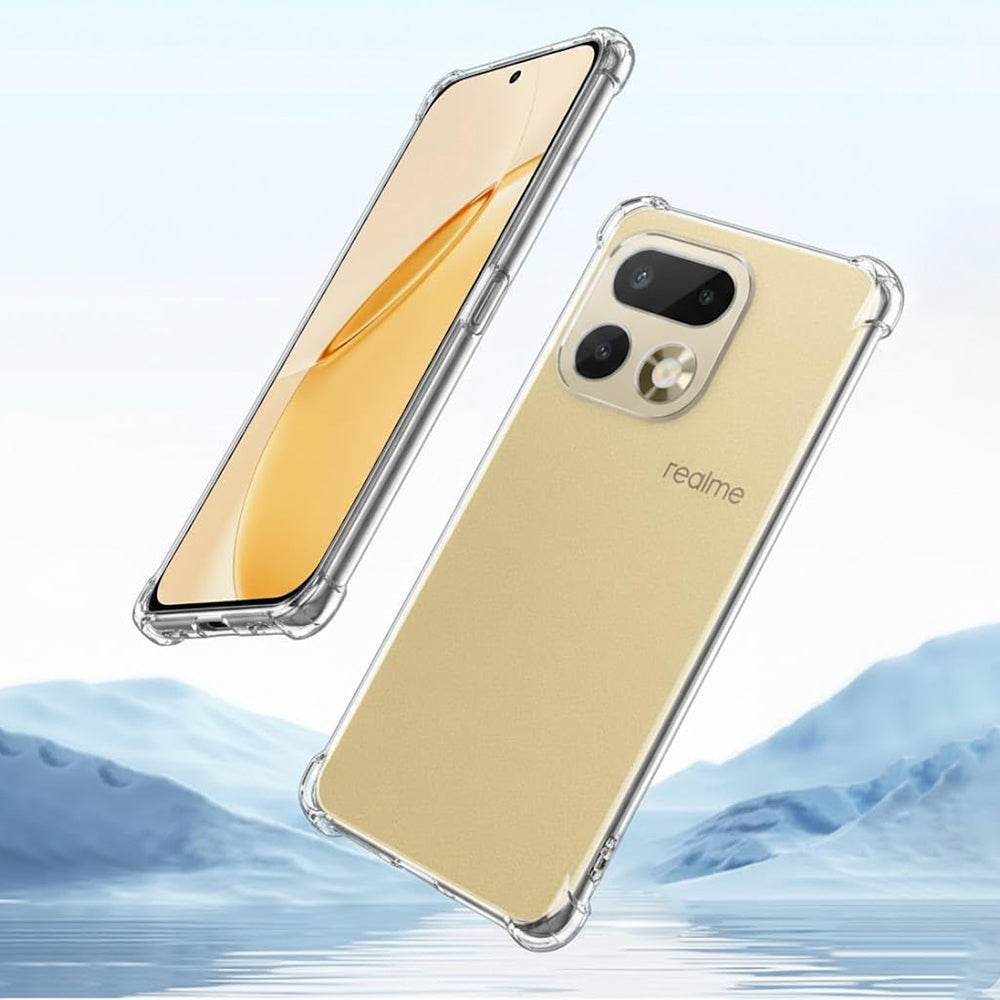 Pouzdro pro Realme 16 Pro+, Techsuit, Shockproof Clear, Transparent