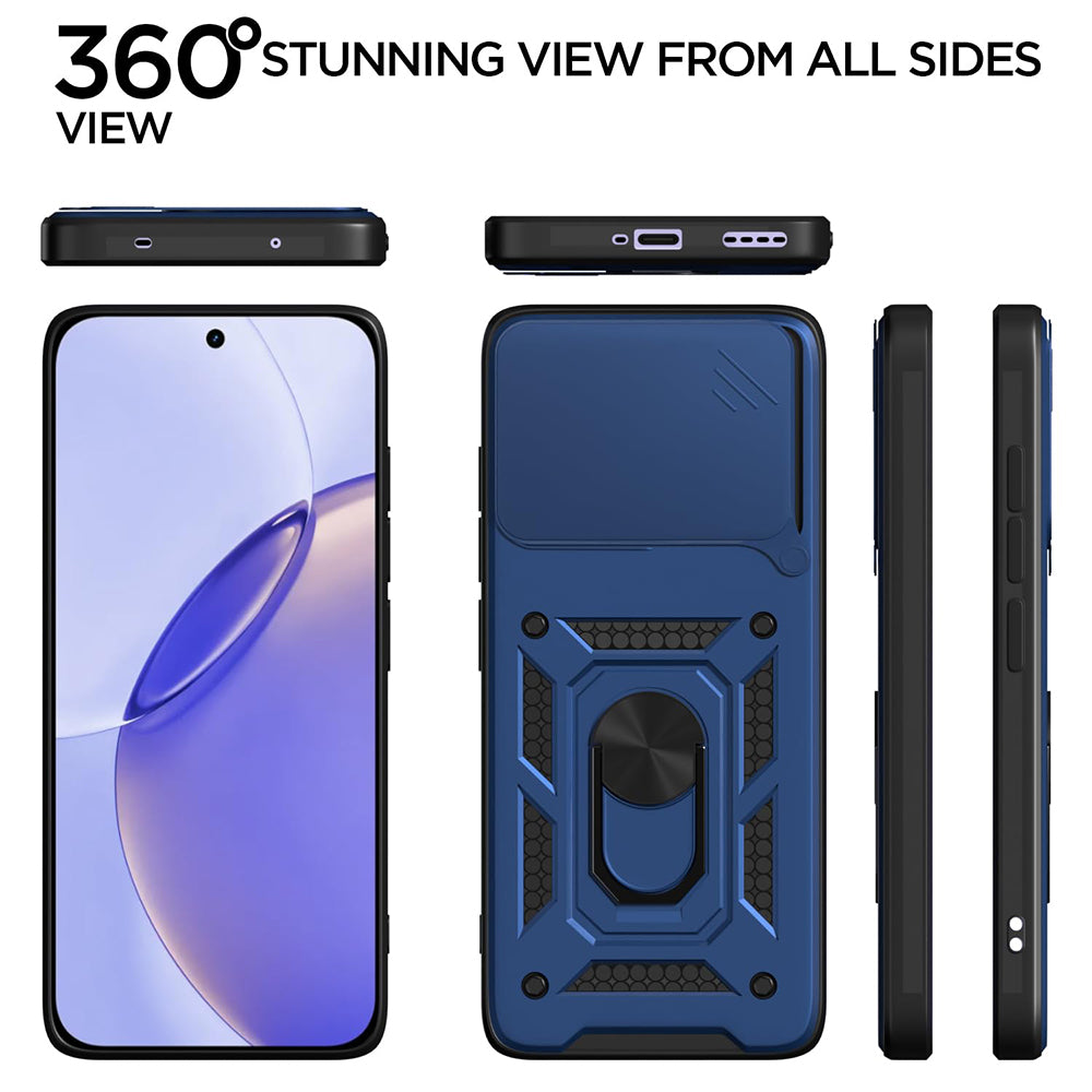Pouzdro pro Realme 16 Pro, Techsuit, CamShield, Modrá