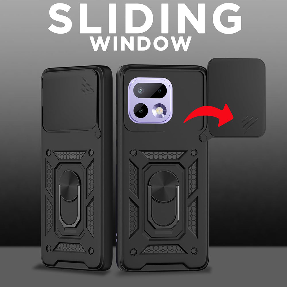 Pouzdro pro Realme 16 Pro, Techsuit, CamShield, Černá