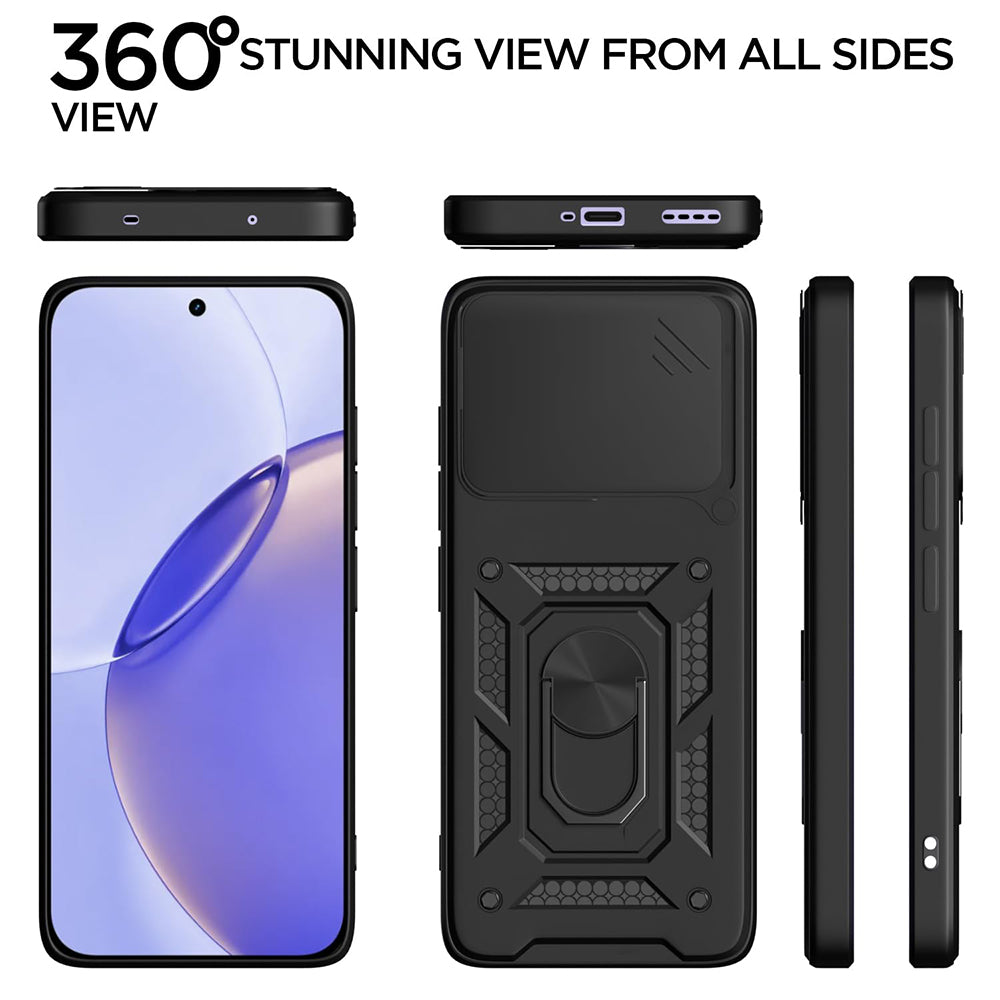 Pouzdro pro Realme 16 Pro, Techsuit, CamShield, Černá