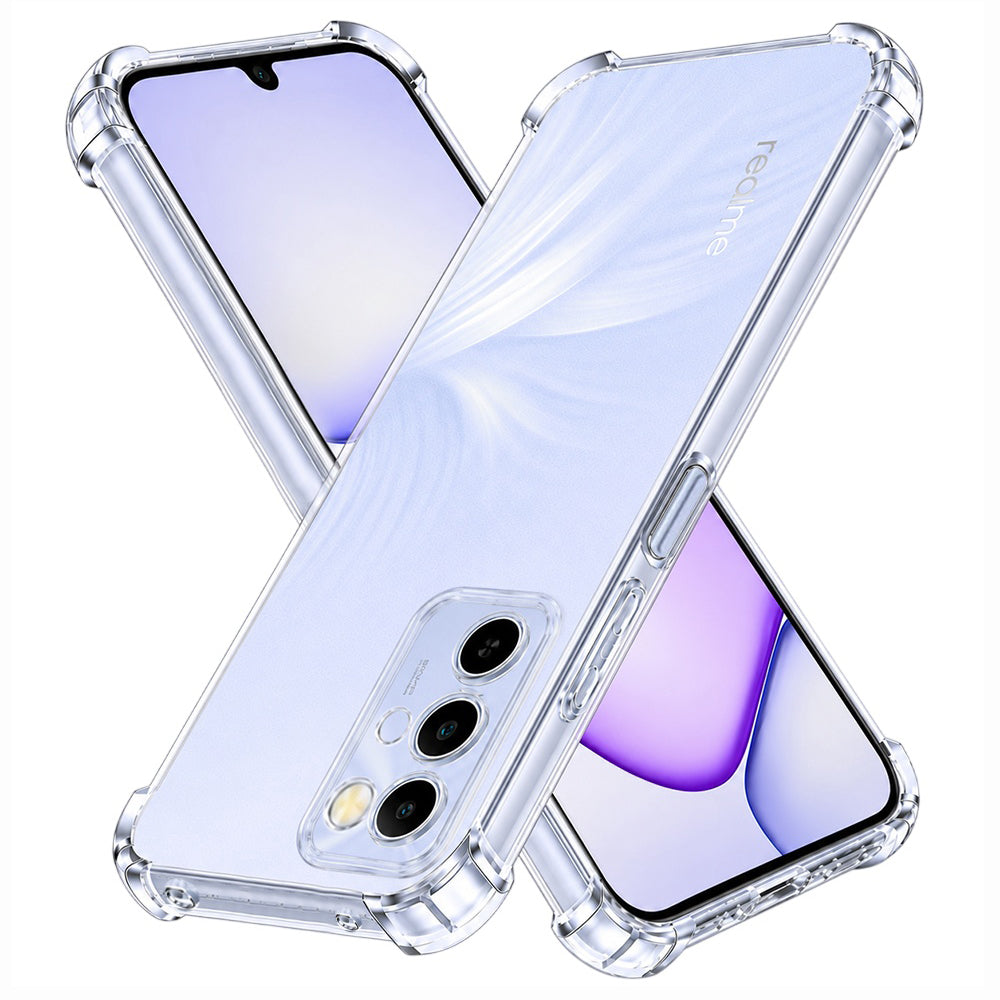 Pouzdro pro Realme C100 5G, Techsuit, nárazuvzdorné průhledné, transparentní