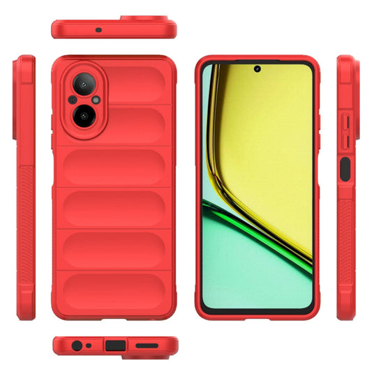 Pouzdro pro Realme C67 4G, Techsuit, Magic Shield, červené