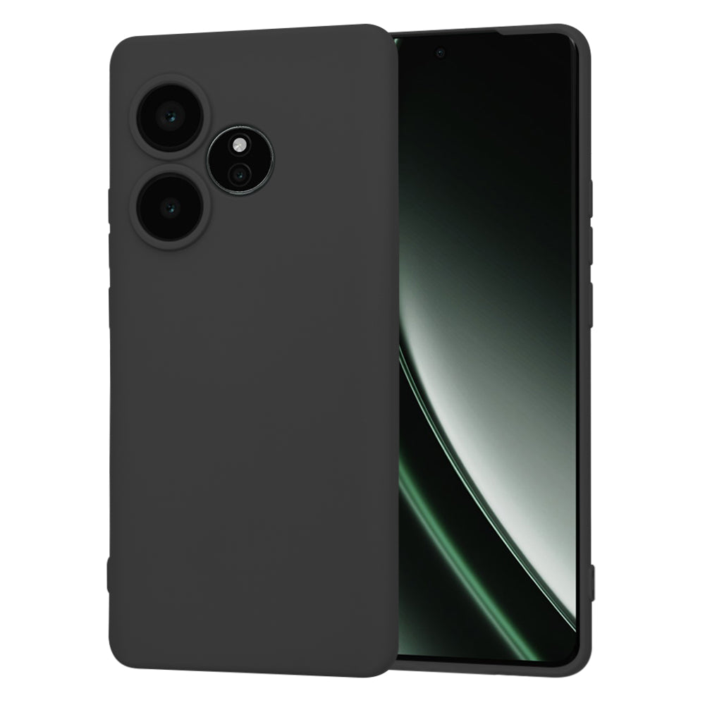 Case for Realme GT 6T / GT 6, Techsuit, SoftFlex, Black