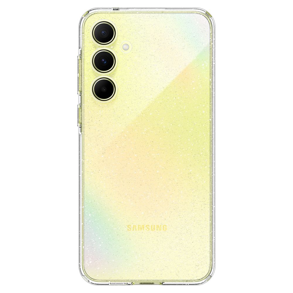 Pouzdro pro Samsung Galaxy A55 5G A556, Spigen, Liquid Crystal Glitter, průhledné ACS07538