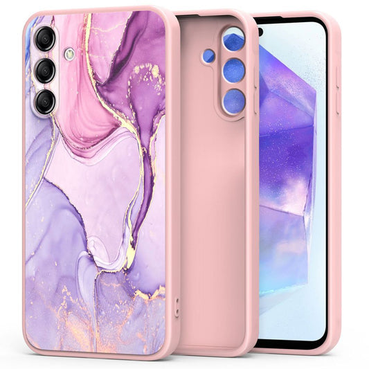 Pouzdro pro Samsung Galaxy A55 5G A556, Tech-Protect, Icon, fialové