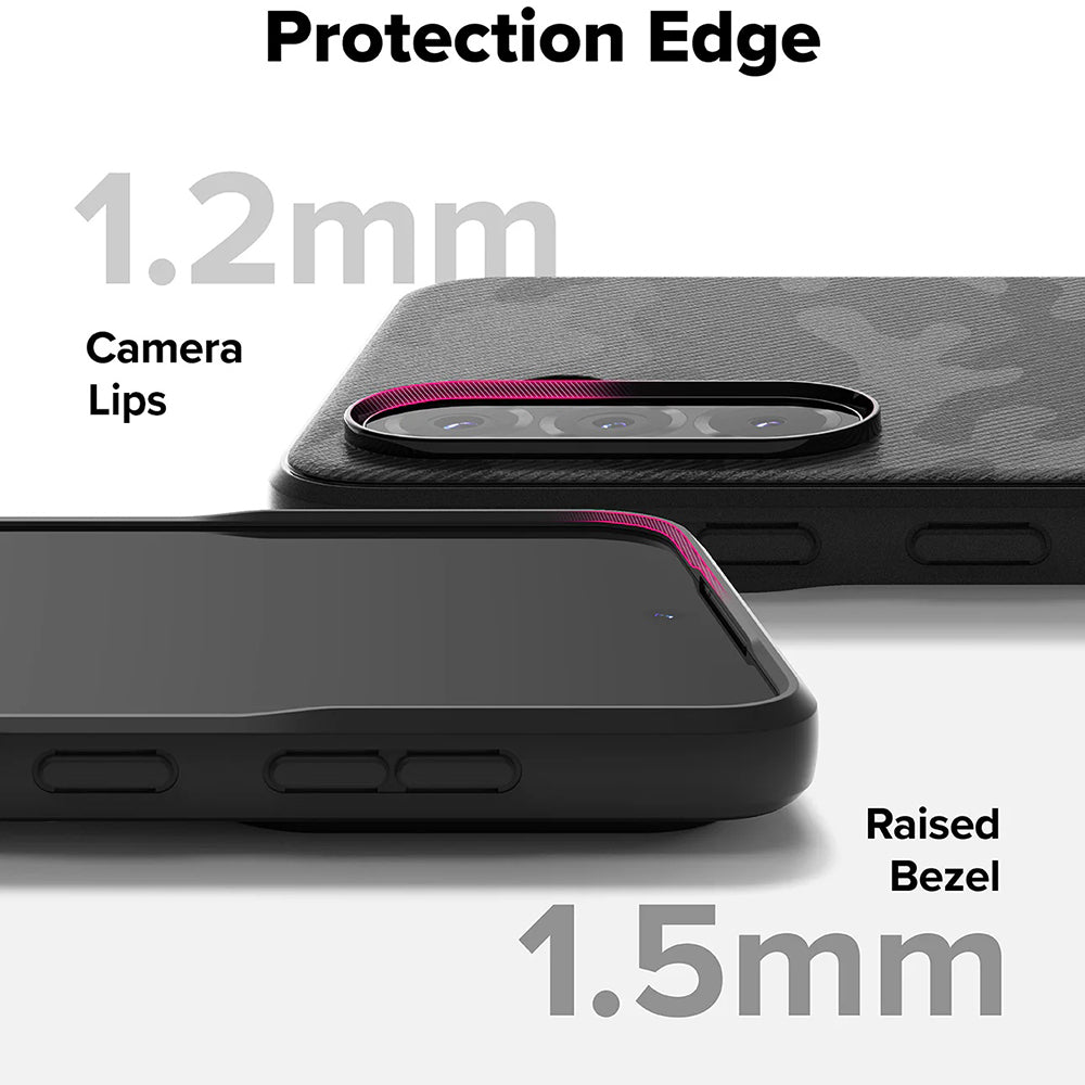 Pouzdro pro Samsung Galaxy A56 A566 / A36 A366, Ringke, Onyx Camo, Černá