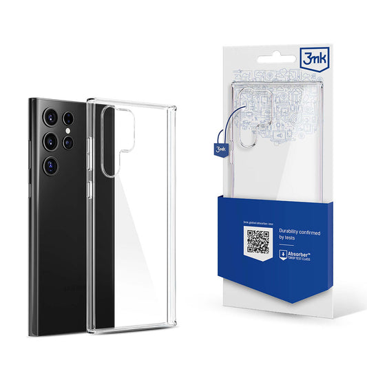 Pouzdro pro Samsung Galaxy S24 Ultra S928, 3MK, čiré, průhledné