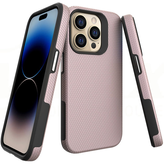Pouzdro pro Samsung Galaxy A15 5G A156 / A15 A155, Vmax, Triangle, Růžově zlaté