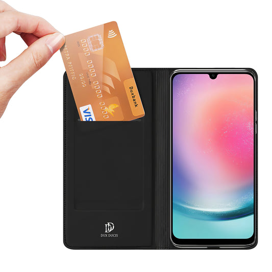 Pouzdro pro Samsung Galaxy A55 5G A556, DUX DUCIS, Skin Pro, černé