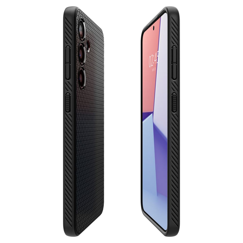 Pouzdro pro Samsung Galaxy S24 S921, Spigen, Liquid Air, Černá ACS07347