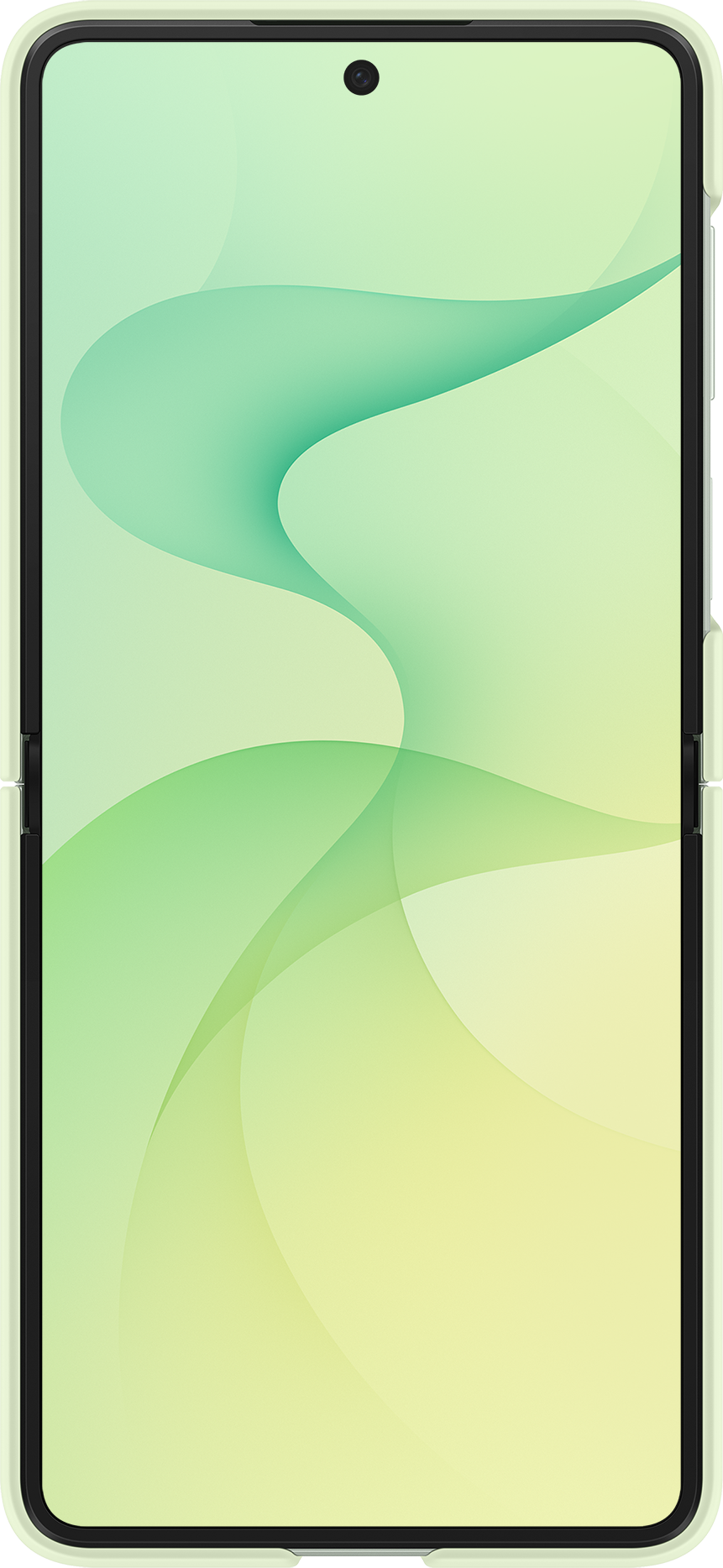 Pouzdro pro Samsung Galaxy Z Flip8 F776, silikonový magnetický kroužek, zelené EF-EF776CGEGWW