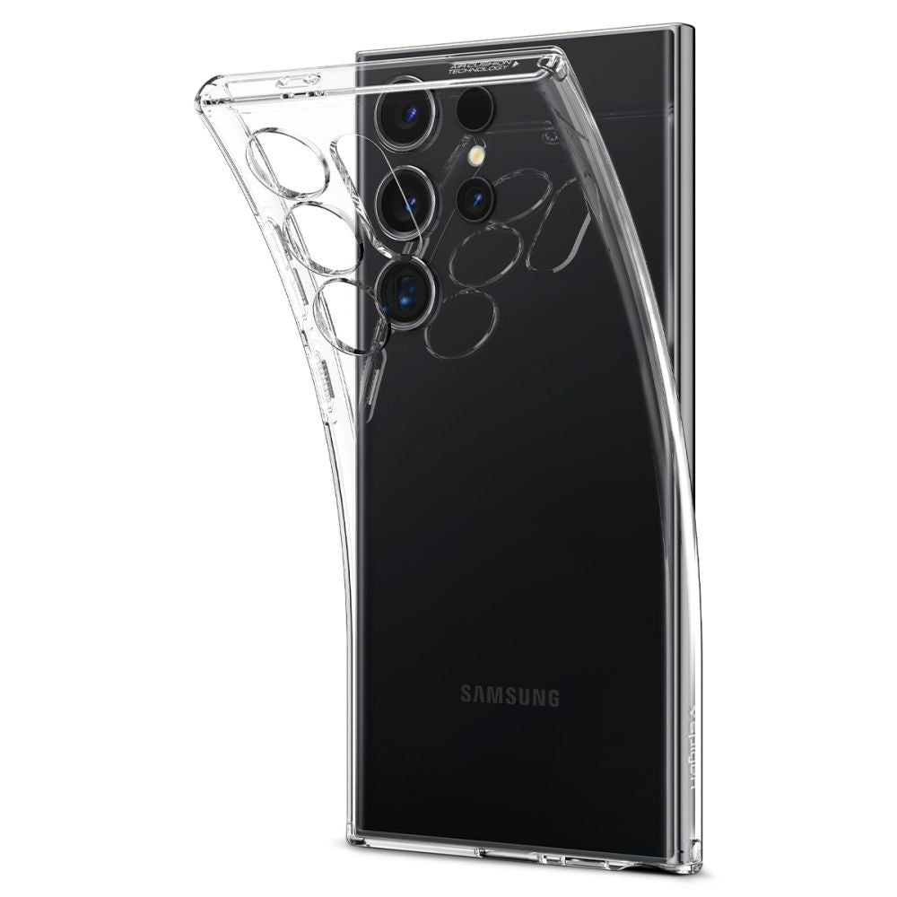 Pouzdro pro Samsung Galaxy S24 Ultra S928, Spigen, Liquid Crystal, Transparent ACS07283