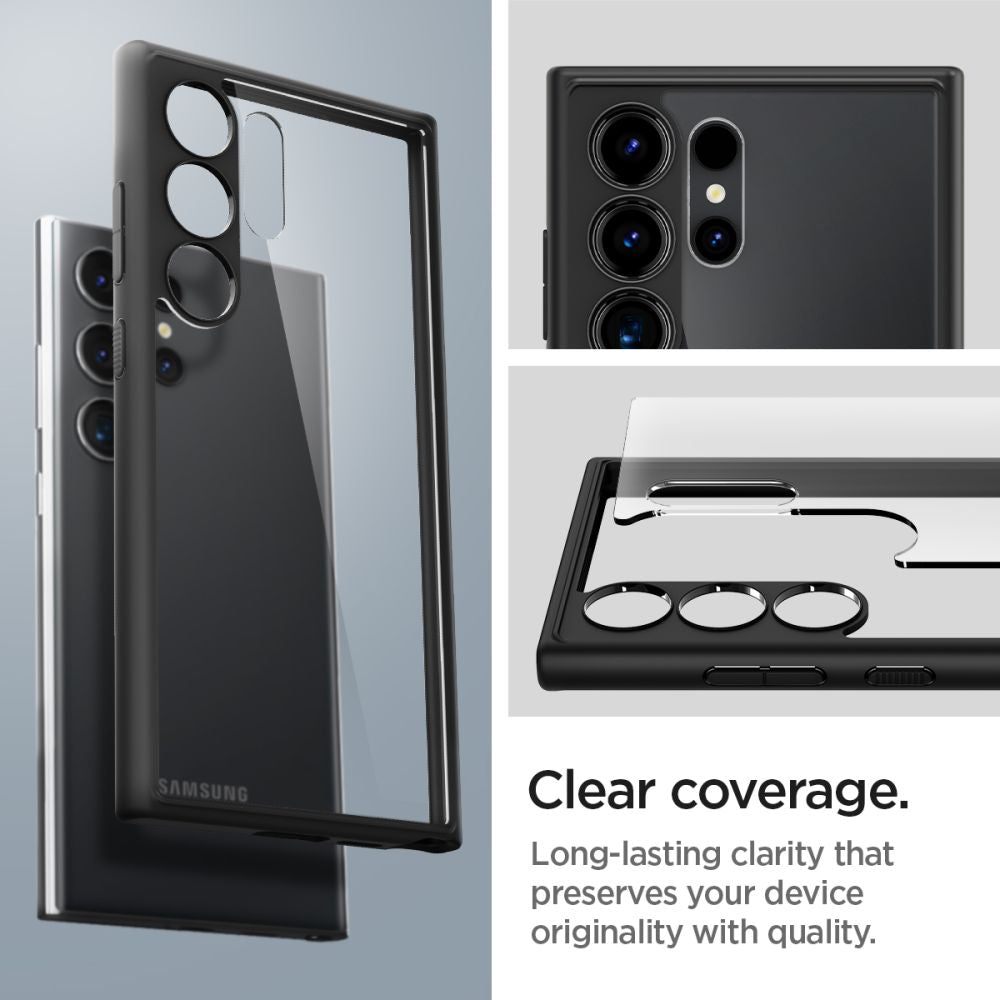 Pouzdro pro Samsung Galaxy S24 Ultra S928, Spigen, Ultra Hybrid, Matně černé ACS07295