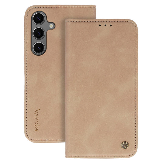 Pouzdro pro Samsung Galaxy A16 5G A166 / A16 4G A165, Wonder, Prime, Brown