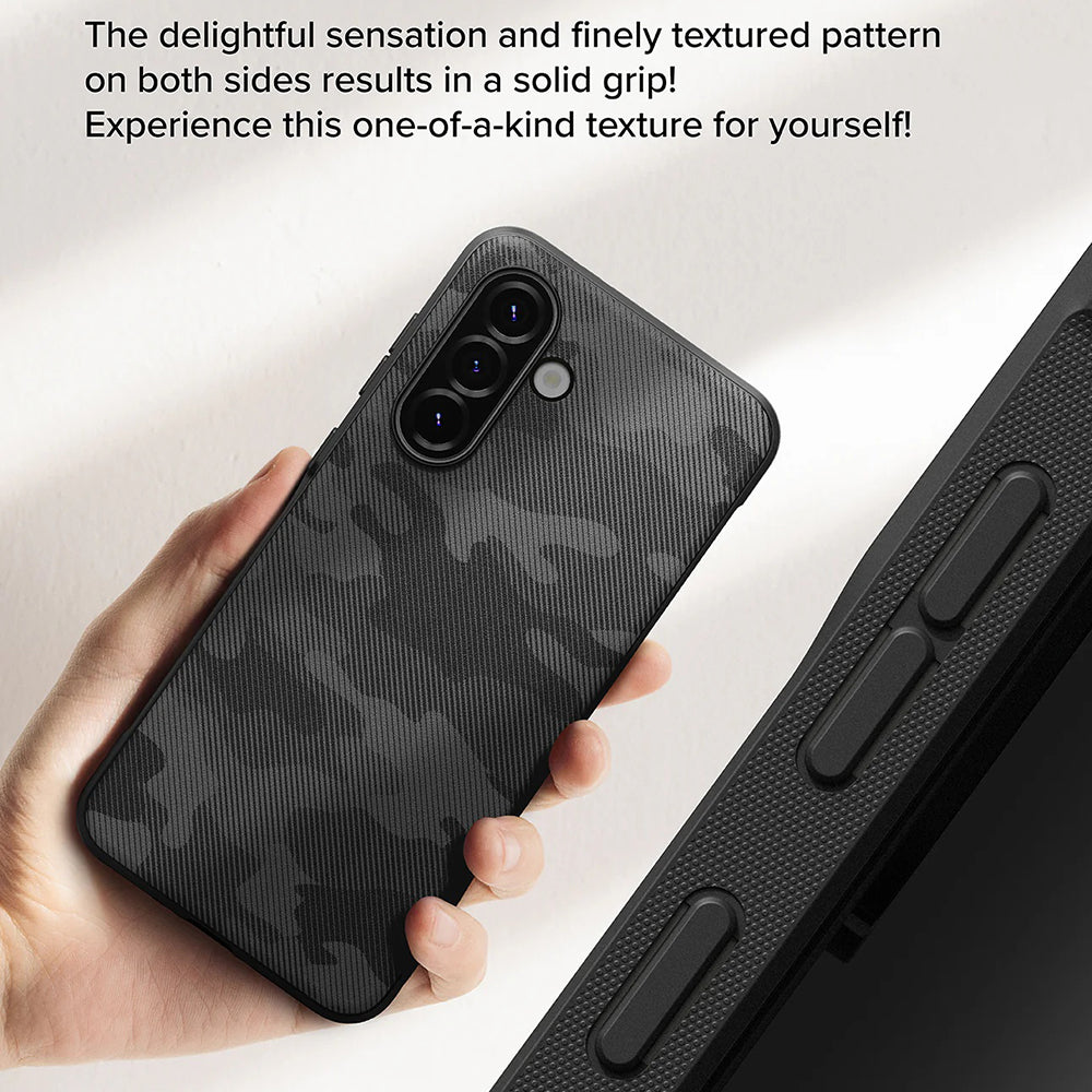 Pouzdro pro Samsung Galaxy A56 A566 / A36 A366, Ringke, Onyx Camo, Černá