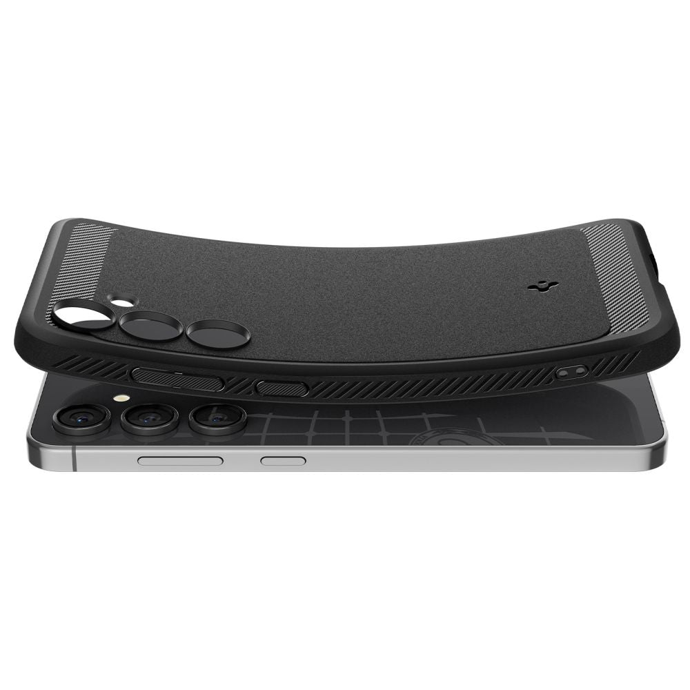 Pouzdro pro Samsung Galaxy S24 FE S721, Spigen, Rugged Armor, Černá ACS08578