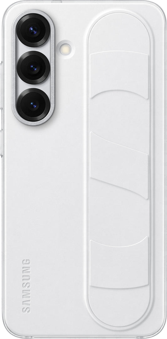 Pouzdro pro Samsung Galaxy S25 S931, Standing Grip, Bílé EF-GS931CWEGWW