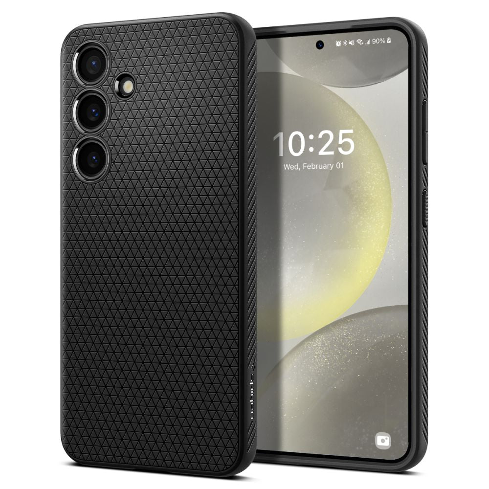 Pouzdro pro Samsung Galaxy S24 S921, Spigen, Liquid Air, Černá ACS07347