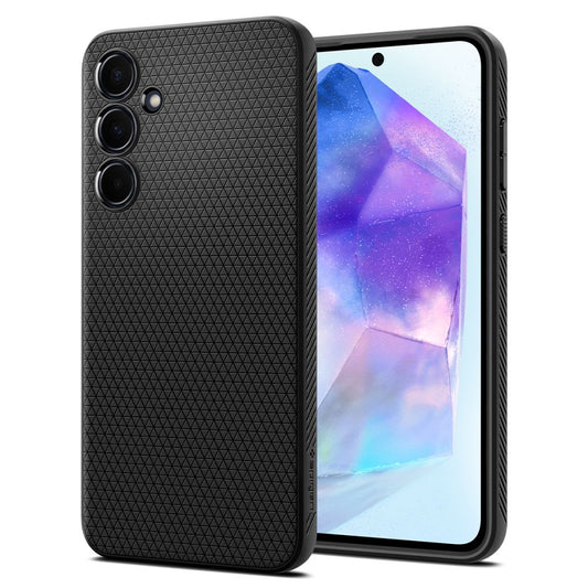 Pouzdro pro Samsung Galaxy A55 5G A556, Spigen, Liquid Air, černé ACS07526