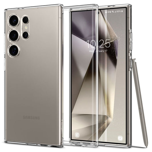 Pouzdro pro Samsung Galaxy S24 Ultra S928, Spigen, Liquid Crystal, Transparent ACS07283