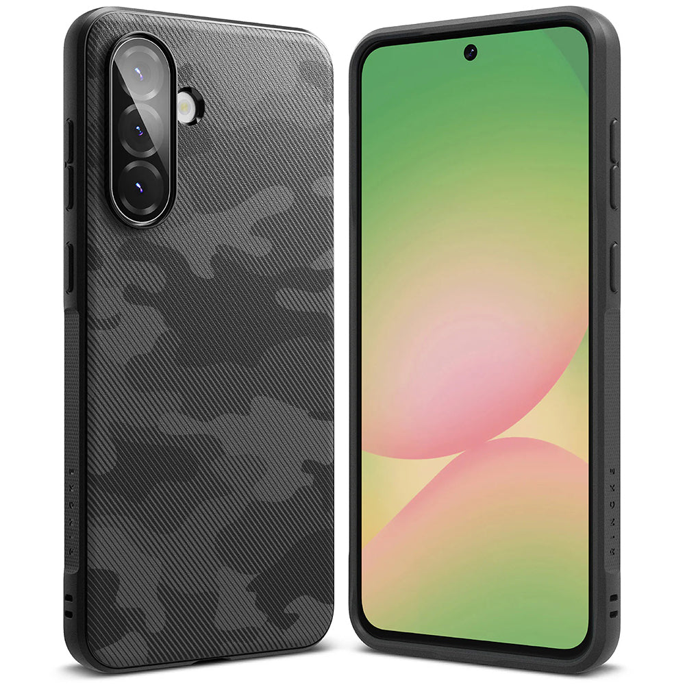 Pouzdro pro Samsung Galaxy A56 A566 / A36 A366, Ringke, Onyx Camo, Černá