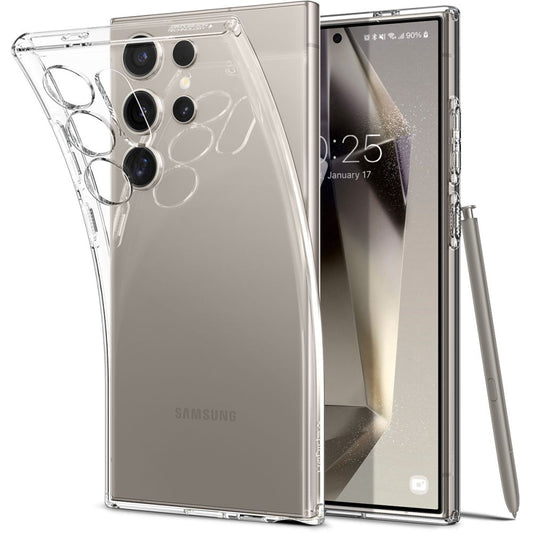 Pouzdro pro Samsung Galaxy S24 Ultra S928, Spigen, Liquid Crystal, Transparent ACS07283