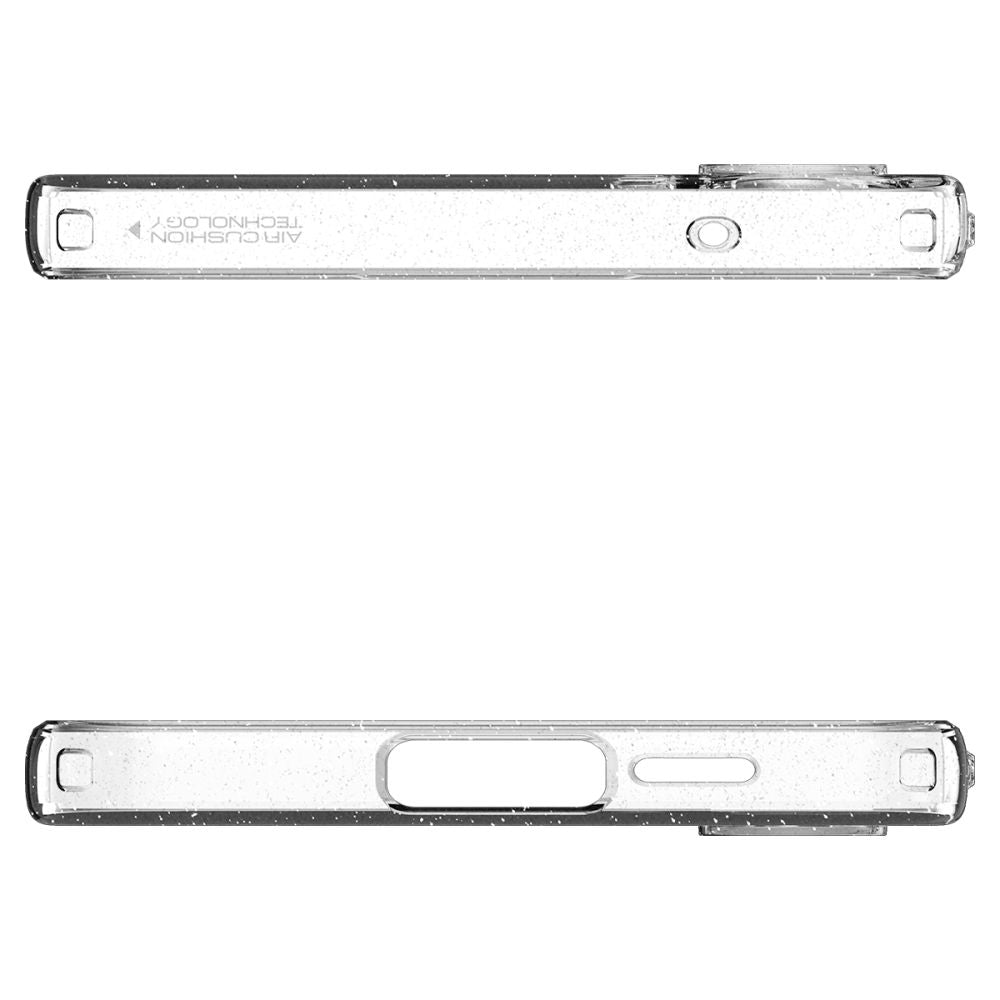 Pouzdro pro Samsung Galaxy A55 5G A556, Spigen, Liquid Crystal Glitter, průhledné ACS07538