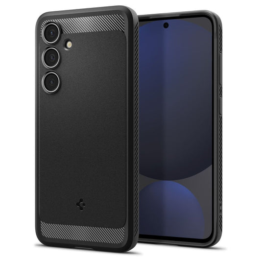 Pouzdro pro Samsung Galaxy S24 FE S721, Spigen, Rugged Armour, černé ACS08578