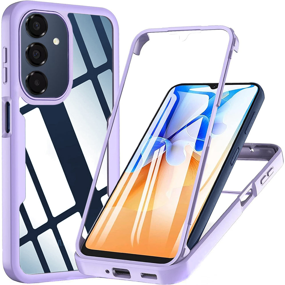 Pouzdro pro Samsung Galaxy A17 5G / A16 5G A166 / A16 4G A165, Techsuit, ColorVerse 360, Fialová