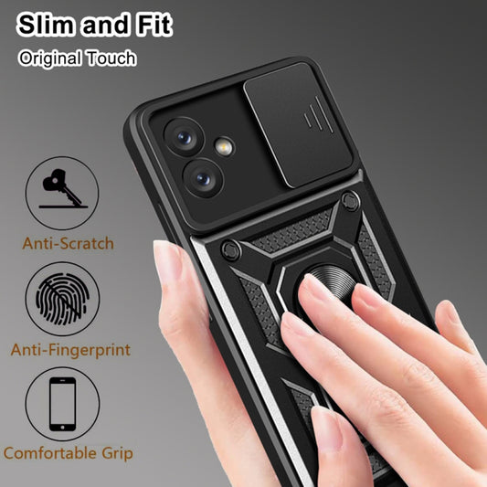 Pouzdro pro Samsung Galaxy A05 A055, Techsuit, CamShield, Černé